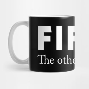 50th birthday 50 the other F word Mug